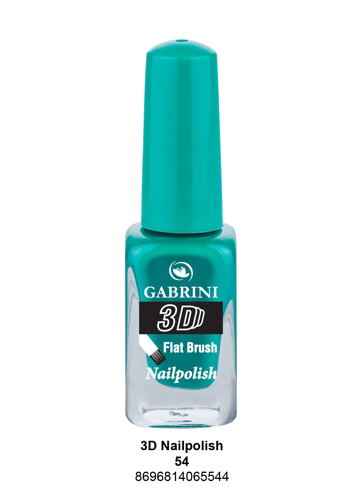 3D FLAT BRUSH NAILPOLISH 54